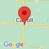 Map of Carroll IA US